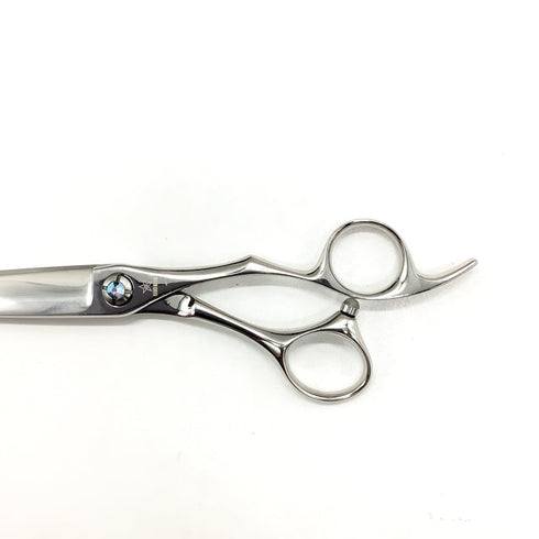 新品未使用【シザーズジャパンSCISSORS JAPAN】QVHR70i17N 800R刃線 シザー オフセット 理容 美容ハサミ 美容師 理容師 右利き 7インチ 中古 sc2627
